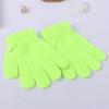 Pelota de burbujas especial acrílico guantes mágicos de punto engrosados niños pequeños y medianos color sólido guantes de etiqueta ventas directas de fábrica