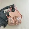 Mochila de Gran Capacidad para Mujer 2026 Nueva Moda Casual Bolso de Mano Bolso Cubo Nicho Ligero Mochila de Viaje