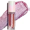 Sombra de Ojos Líquida Diamante Sin Logo Transfronteriza Personalizada OEM Sombra de Ojos Explosiva Diamante Iluminador Líquido Perlado Transparente Párpado Inferior