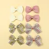 Amazon lazo rosa accesorios para el cabello traje Comercio Exterior 8 nuevas horquillas para niños lindos accesorios para la cabeza de niña
