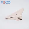 Bico de Soprador Alargado de Plástico com Aço Inoxidável 1/4 com 48 Furos, Bico de Limpeza Tipo Pente 110mm, Bico de Jato em Forma de Leque Universal