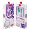 Cable de Carga de 6A Adecuado para Tipo C Apple, Oppo, Huawei, Vivo y Teléfonos Android, Cable de Datos de Carga Súper Rápida