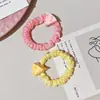 Queso Queso Diadema Pinza para el Cabello Ins Chica Linda Corazón Dulce Goma Elástica Estudiante Banda para el Cabello Intestino Delgado Diadema Diadema Femenina