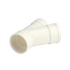 Accesorios para Tubería de Alcantarillado de PVC para Uso Público Diámetro Igual Codo Oblicuo Reductor de 45 grados Tes Oblicuas de Diámetro Variable Accesorios para Tubería de Drenaje de PVC Codo Oblicuo hacia Abajo