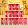 Latas Personalizadas de Coca-Cola para Cumpleaños de Niños con Grabado Banquete de Primer Mes del Bebé Evento Ritual Arreglo Regalo