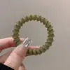 Goma elástica gruesa de alta elasticidad estilo coreano anillo de teléfono cuerda para teléfono cuerda para el pelo de cola de caballo alta cuerda para el pelo femenina accesorios para el pelo anillo para el pelo