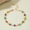 Accesorios Pulsera de Ojo del Diablo Bohemia con Cuentas Pulsera Elástica Personalizada Ojo Pulsera de Buena Suerte de Año Nuevo al por Mayor