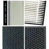 Produto Japonês de Venda Quente Transfronteiriço Compatível com Filtro Sharp Hepa Filtração de Alta Eficiência Anti-Smog à Prova de Poeira Tamanho Universal Filtro de Reposição