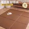 Tapete de verão de rattan trançado tapete de chão carpete quarto tapete de chão ao lado da cama tatami doméstico sala de estar tapete de engatinhar rattan almofada macia