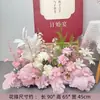 Flores Artificiales para Bodas, Arreglos para Cumpleaños de un Año, Adornos Florales para Compromisos, Arreglos de Piso para Bodas, Flores Artificiales, Flores Decorativas de Bienvenida, Caminos de Flores