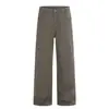 Yidao Vintage 2026 Primavera Nuevo Estilo Americano Lavado Retro Recto Básico Versátil Pantalones Largos Jeans Simples para Hombre