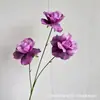 Flores Artificiales para Boda Colección Morada Serie Salón de Bodas Jardín Monet Arco Exterior Muro de Flores Estudio Fotográfico Floral Paisajismo