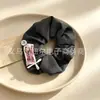 Lindo Elástico para el Cabello de Alta Elasticidad con Moño de Malla Perlada, Scrunchies DIY, Suministro al por Mayor, Directo del Fabricante