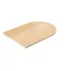 Tabla de Madera Corrugada Estilo Escandinavo Personalizada para Pan, Bandeja para el Hogar de Madera de Haya, Almacenamiento para Aromaterapia, Bandeja para el Té de la Tarde