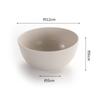 Tigela de palha de trigo estilo nórdico cor pura simples louça criativa infantil para uso doméstico tigela de arroz de 6 polegadas resistente a quedas