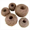 Cuerda de cáñamo gruesa y fina, tejida a mano, rejillas tejidas, material para decoración de pared de fotos, cordón anudado, estilo retro creativo