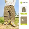 Calça de Bebê Família Dudu Roupa de Outono Calça de Caminhada Infantil Meninos Outono Novo Estilo Calça de Trabalho Meninas Calça Longa Roupa Infantil Tendência