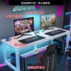 Escritorio para Gaming de Fibra de Carbono Escritorio para Computadora de Escritorio Escritorio Doble para Estudiantes Escritorio de Estudio para Dormitorio en Casa Oficina Escritorio Simple