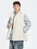 Chaleco de Algodón con Cuello Alto en Capas Chaqueta de Otoño e Invierno para Hombre 2025 Nueva Ropa Exterior Chaleco Espesado para Niño