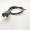 Cable de codo para carga de vehículo eléctrico, línea de conexión de enchufe de dos núcleos, línea de extensión de núcleo de cobre, línea de motor, accesorios de circuito