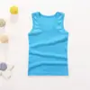 Camiseta Regata de Algodão Puro para Meninos para Usar por Baixo, Camisola em Y para Meninas, Camiseta Regata Infantil sem Mangas, Roupa Íntima para Meninos Jovens