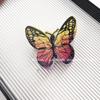 Horquilla de mariposa con diseño de hada de Corea del Sur, pinza para el pelo para la parte trasera, pinza para el pelo roja para mujer, pinza para el pelo, tocado