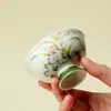 Na Natureza, Existe uma Orquídea de Pó de Pedra do Lago de Pinheiros Caneca de Mestre de Pé Alto, um Estilo Pequeno e Fresco para Uso Doméstico, uma Xícara de Chá para Degustação, um Conjunto de Chá Kung Fu, uma Xícara de Chá