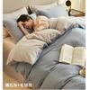 Juego de cama de cuatro piezas de algodón puro Algodón puro 2025 Nuevo Cama Cama Sábanas Funda de edredón Cama Sábanas Ropa de cama para dormitorio Juego de tres piezas