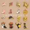 Pulsera Colgante Pequeño de Vaquero Occidental Collar Accesorios de Joyería DIY Pintura al Óleo Caballo Sombrero Cabeza de Toro Botas Colgante de Gato