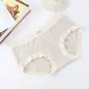 Hilo Nuevo Calzones Invisibles de Cintura Media Alta Elásticos Suaves para Niña Calzones Transpirables para Niña