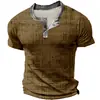 Camisa Polo Masculina Respirável de Verão para Uso Externo Casual Esportiva Manga Curta com Design em V Top de Moda Diária para Uso Externo