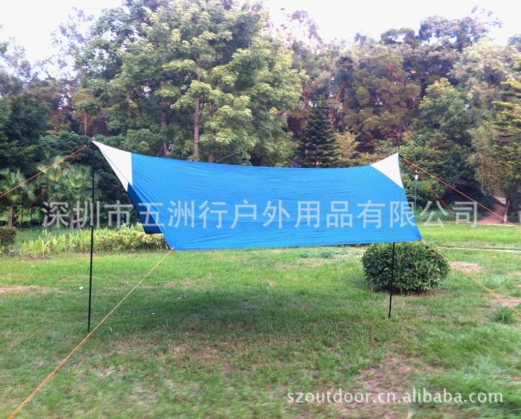 五洲风情野营4X4米遮阳天幕