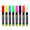 Plumones Fluorescentes LED para Pizarra Borrables Pizarra de Luz Publicitaria Pizarra Graffiti Tiza Líquida Pluma Fluorescente Color Fluorescente Base Agua