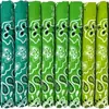 Pañuelos de Hip-Hop con Gráficos de Logo Personalizados, Pañuelos de Street Dance para Grupos, Pañuelos Estilo Paisley de la Costa Oeste, Pañuelos Personalizados