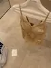 Camisola de Verão Feminina XIA'X Estilo Francês Desejo Puro Renda Delicada Alça Fina Roupa Íntima com Lindo Design nas Costas