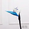 Lujo Ligero Flor Artificial Ave del Paraíso Individual Se Siente Artificial Flores Artificiales Planta Floral de Interior Decoración Strelitzia Reginae Simulada