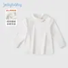 [Veludo Quente] Camiseta de Segunda Pele para Meninas para Outono e Inverno, Camiseta de Manga Longa para Crianças Pequenas, Roupa Íntima para Meninos, Blusa de Gola Alta Curta para Bebê de 3 Anos