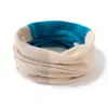 Nuevo Calientacuellos de Punto de Cachemira Otoño e Invierno Tres Colores Moderno Versátil para Viajar Suave y Ceroso Protector de Cuello Cálido Universal