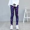Leggings para meninas novas primavera e outono calças justas impressas para crianças do bebê coreano calças elásticas vendas diretas da fábrica