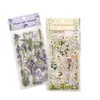 Novos Adesivos de Plantas e Flores Estilo Ins, Materiais de Decoração para Diário de Estudante, Adesivos à Prova d'Água Pet para Crianças, Atacado de Brinquedos