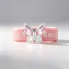 Anillos de Silicona Geométricos Populares Transfronterizos Europeos y Americanos en Diversas Formas como Flores, Mariposas, Corazones y Animales, Venta al por Mayor