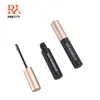 Material de Empaque para Mascara de 4.5ml Botella Recta de PET Moldeada por Inyección con Tapa de Aluminio Dorado Mate Oxidado, Directo de la Fábrica Fuente