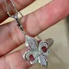 Textura escovada de alta qualidade versátil nicho elegante suave colar joias Íris fresca flor requintada moda