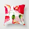 Suministro directo de fábrica flores y plantas naturales frescas funda de almohada decorativa funda para respaldo de asiento de coche respaldo de estudio cojín de respaldo una variedad opcional