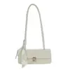 Bolsas de Nicho Francesas para Mulheres 2025 Novas Cores de Primavera Bolsa de Ombro Único Bolsa Baguete Textura da Moda deste Ano Bolsa de Axila