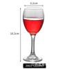 Copas de Brandy Comerciales, Copas Altas 350/250ml, Juego de Copas de Vino Tinto para Hogar de Alta Gama, Copas de Champán