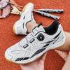 Zapatos de tenis de mesa para comercio exterior transfronterizo, zapatos deportivos para las cuatro estaciones, entrenamiento, zapatos de bádminton, para hombres y mujeres, amantes, transpirables, absorción de impactos, zapatos de correr para tenis