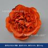 Flor Artificial Naranja Flor de Seda Arreglo Floral de Boda Adornos Sombrero de Graduación Tocado Colgante Decoración Estilo Antiguo Halloween