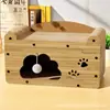 Placa Arranhador para Gatos Transfronteiriça Ninho para Gatos Integrado Villa para Gatos Superdimensionada Ninho Superdimensionado Arranhador para Gatos Resistente ao Desgaste Sem Farelos Parede Vertical