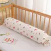 Almofada de gaze dupla camada 100% algodão Classe A, almofada longa em formato de doce, almofada de dormir para meninas, removível e lavável, almofada para pernas de grávida